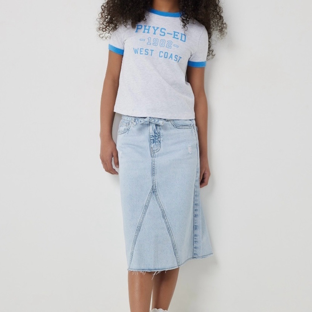 Denim Skirt